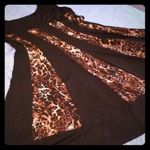 Summer leopard dress